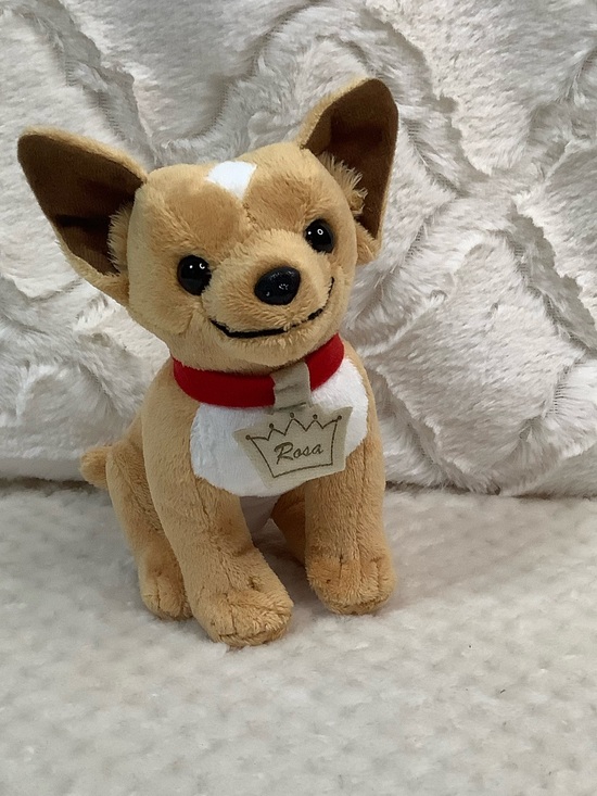 Disney Other - Disney Beverly Hills Chihuahua Rosa Plush Dog 6in Stuffed Animal